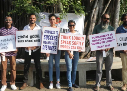 Sri Lanka Passes New Legislation – THAT NO ONE SEEMS TO KNOW – To End Corporal Punishment Against Children